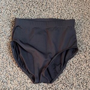 Capezio Black Dance Briefs Size Women’s Small